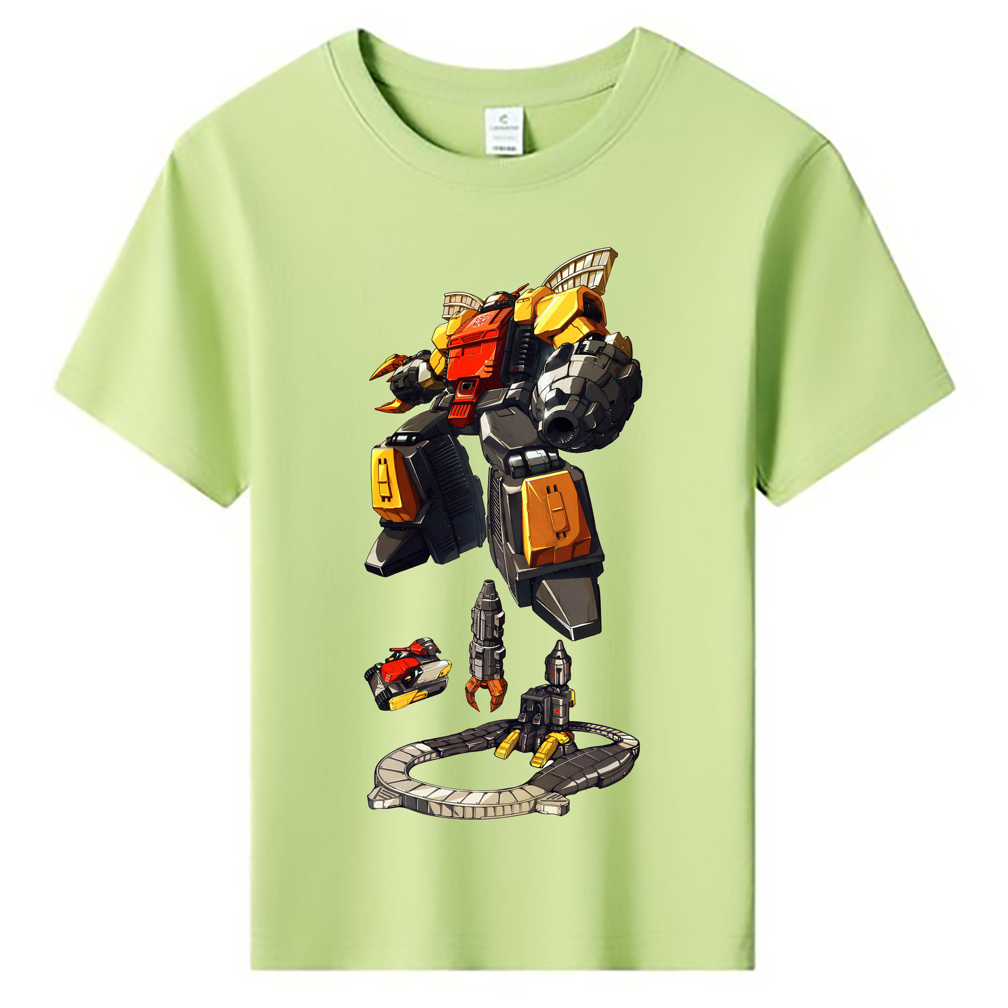 （画像用） Transformers トランスフォーマー 綿100％キッズTシャツ（フロントプリント）